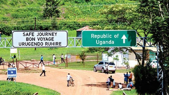 border RWANDA UGANDA