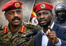 Gen Muhoozi Kainerugaba wahaye Bobi Wine amasaha 48 yo kwitaba Polisi ya Uganda