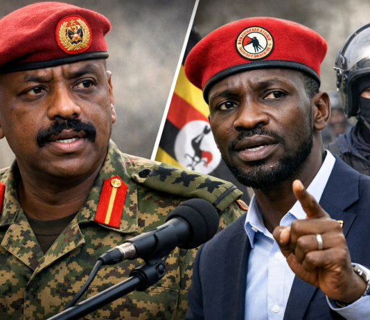Gen Muhoozi Kainerugaba wahaye Bobi Wine amasaha 48 yo kwitaba Polisi ya Uganda