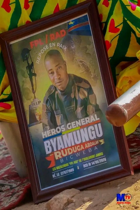 General BYAMUNGU w'Umuzalendo wishwe na drone