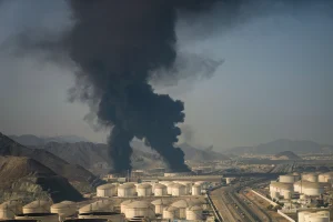 Ahatewe na drone ya Iran mu bubiko bwa peteroli muri UAE