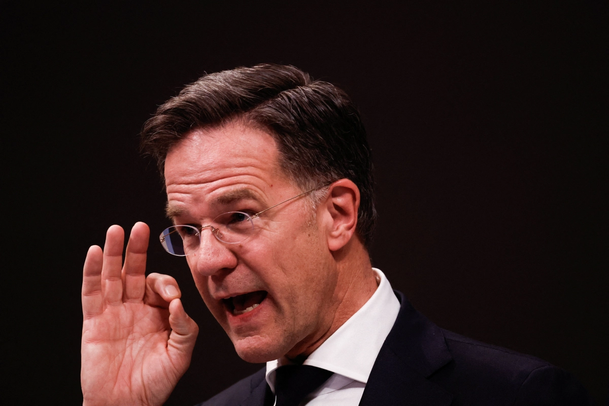 Umunyamabanga Mukuru muri NATO Marrk Rutte Abayobozi ba NATO baganira ku mutekano w’Isi